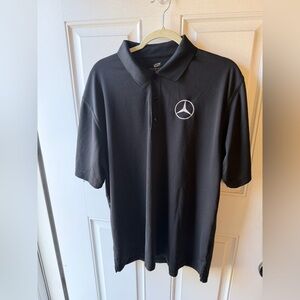 Mercedes Benz Black Polo Shirt for Men